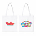 Tiny Mess Friends canvas tote bag
