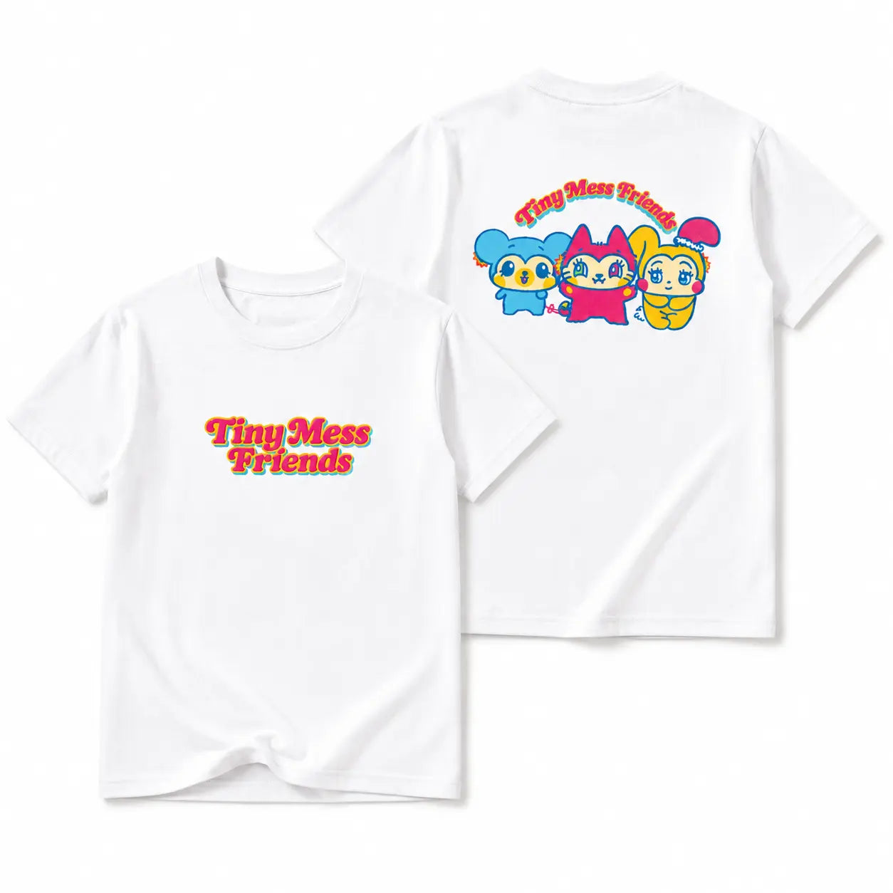 Tiny Mess Friends graphic T shirt