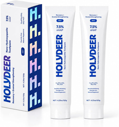 Holydeer Mint Blue 7.5% nHAP toothpaste - 2 pack