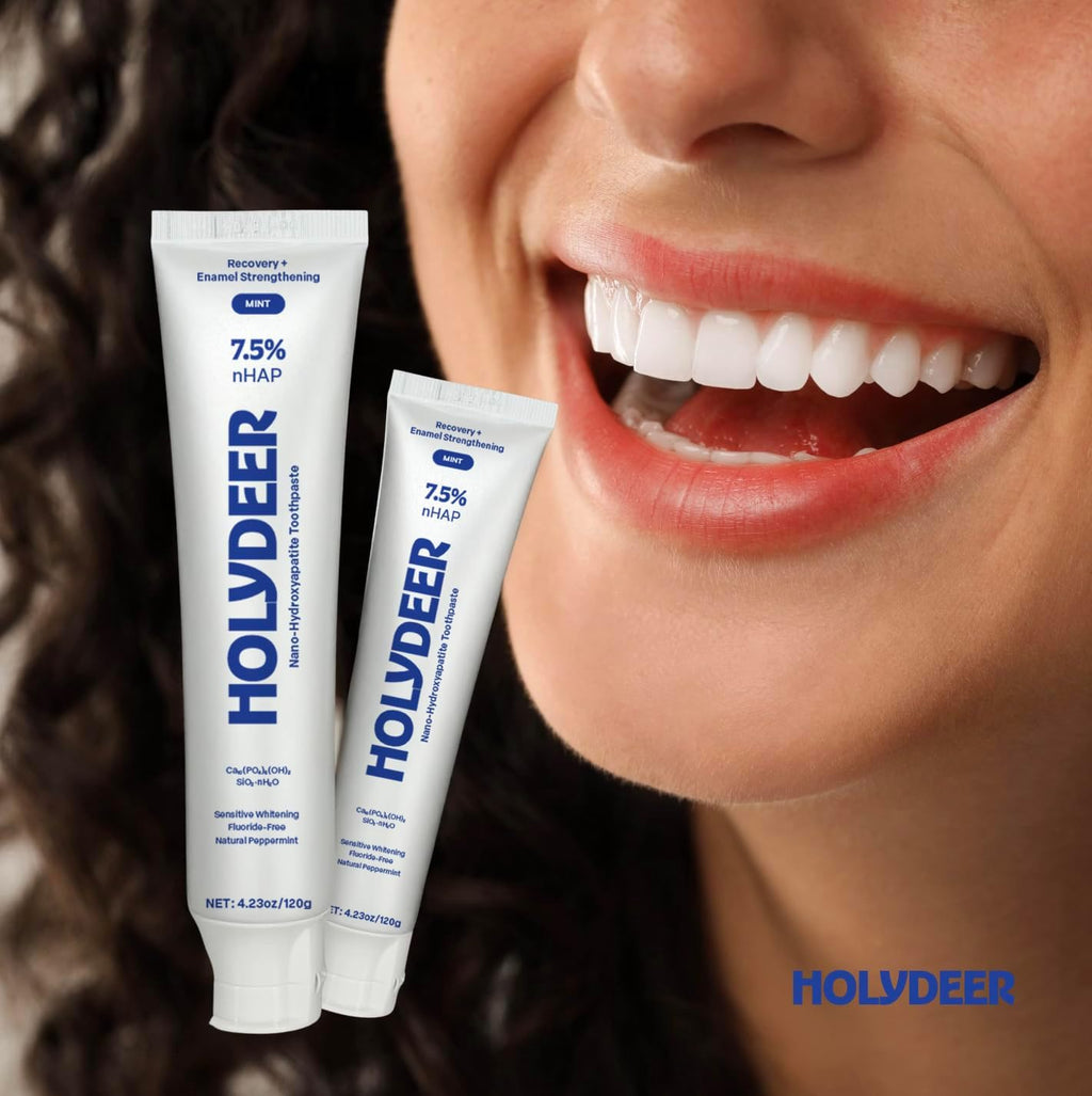 Holydeer Mint Blue daily oral care routine