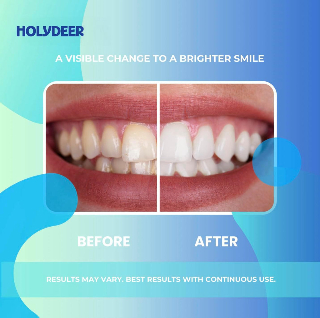 Holydeer Mint Blue toothpaste usage detail