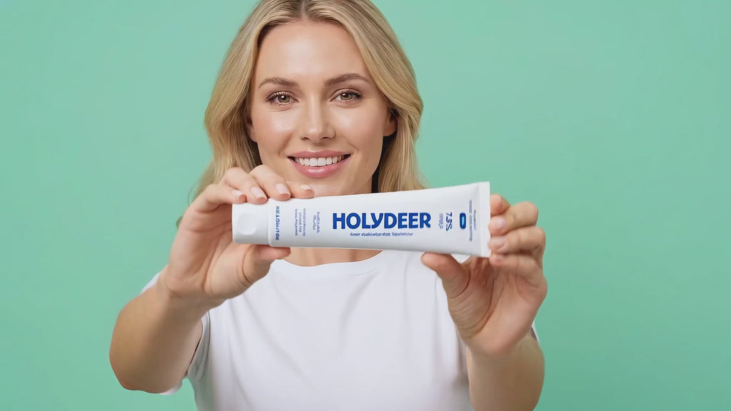 Holydeer toothpaste packaging overview video